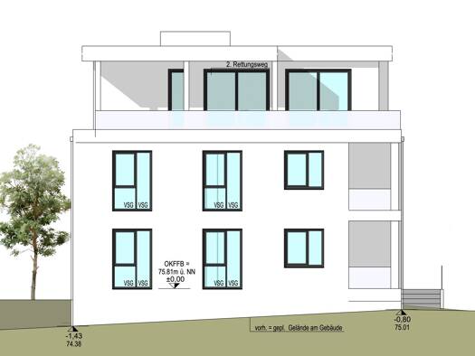 Grundstück zum Kauf 275.000 € 1.381 m² Grundstück Baugenehmigung vorhanden frei ab sofort Hiddenhausen 32120