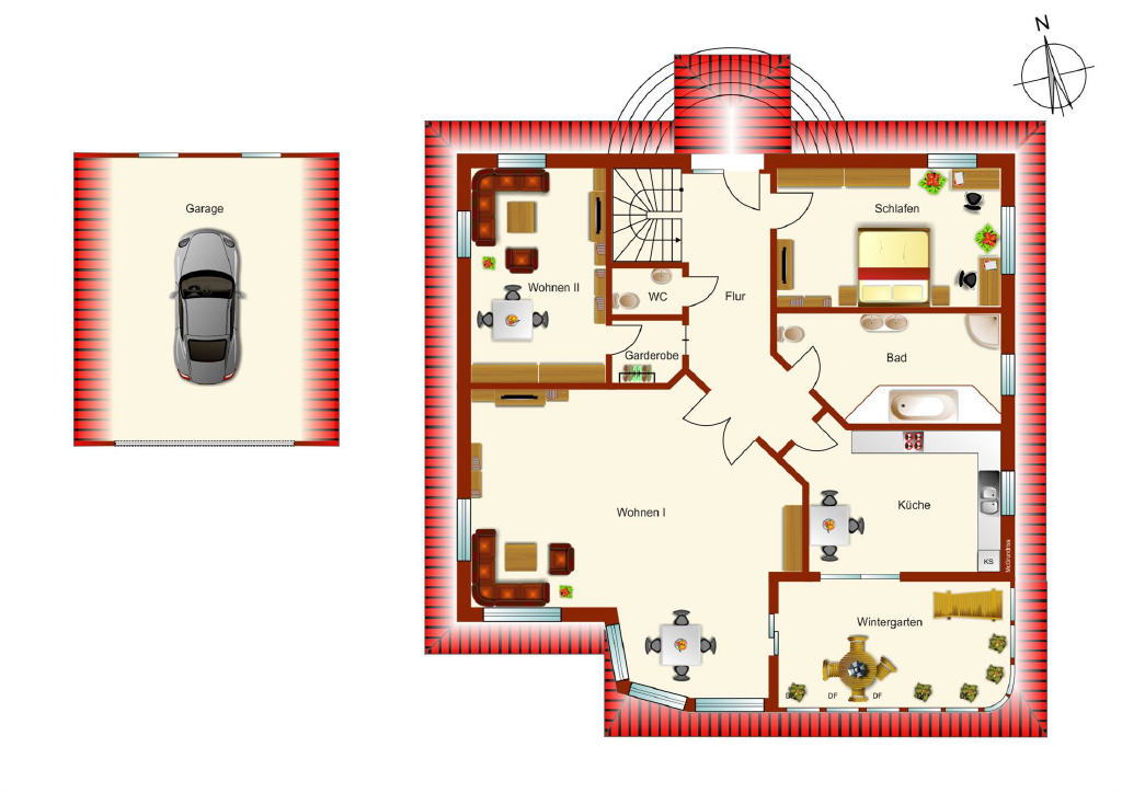 Einfamilienhaus zum Kauf 6 Zimmer 292 m²<br/>Wohnfläche 891 m²<br/>Grundstück Münchener Straße 8A Halberstadt Halberstadt 38820