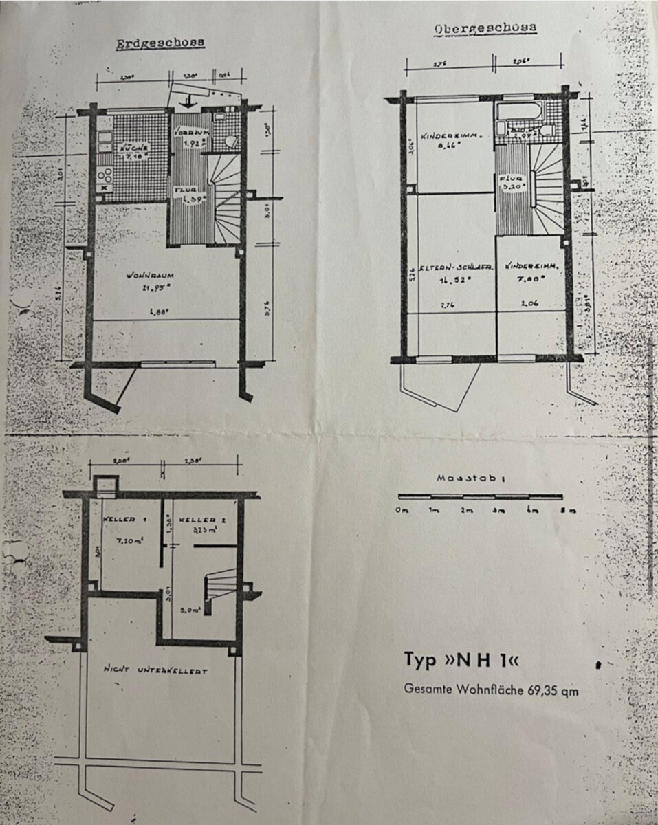 Reihenmittelhaus zum Kauf 345.000 € 4 Zimmer 85 m²<br/>Wohnfläche 200 m²<br/>Grundstück Wahlbezirk 008 Pinneberg 25421