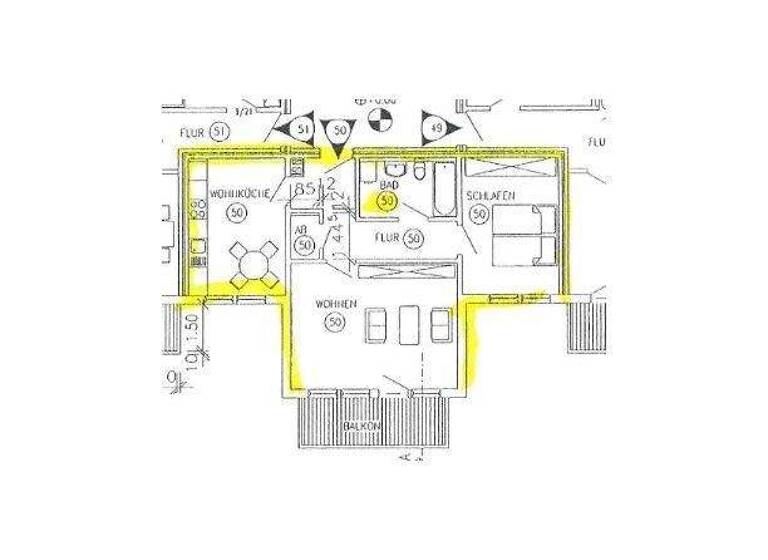 Wohnung zum Kauf 139.000 € 2 Zimmer 64,5 m² 1. Geschoss Selma-Lagerlöf-Ring 43 Borkwalde 14822