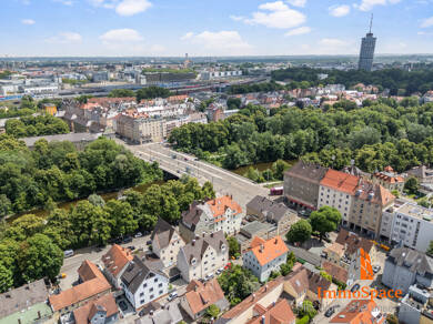 Wohnung zum Kauf 275.000 € 3 Zimmer 55,8 m² 2. Geschoss Pfersee - Nord Augsburg 86157