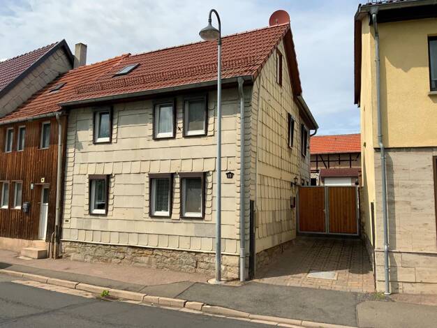 Reihenendhaus zum Kauf 85.000 € 6 Zimmer 76 m² 544 m² Grundstück Schlotheim Nottertal-Heilinger Höhen 99994