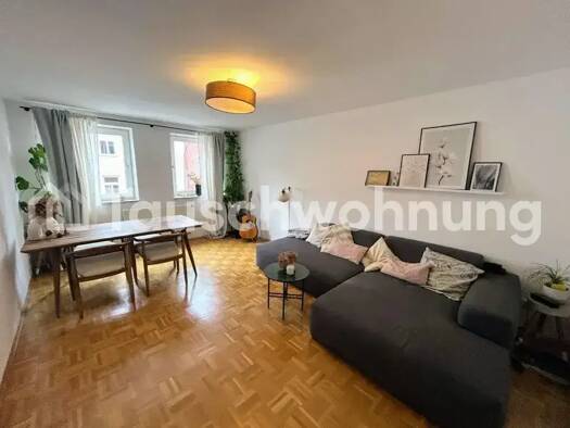 Wohnung zur Miete Tauschwohnung 1.260 € 3 Zimmer 80 m² 2. Geschoss Au-Haidhausen München 81543
