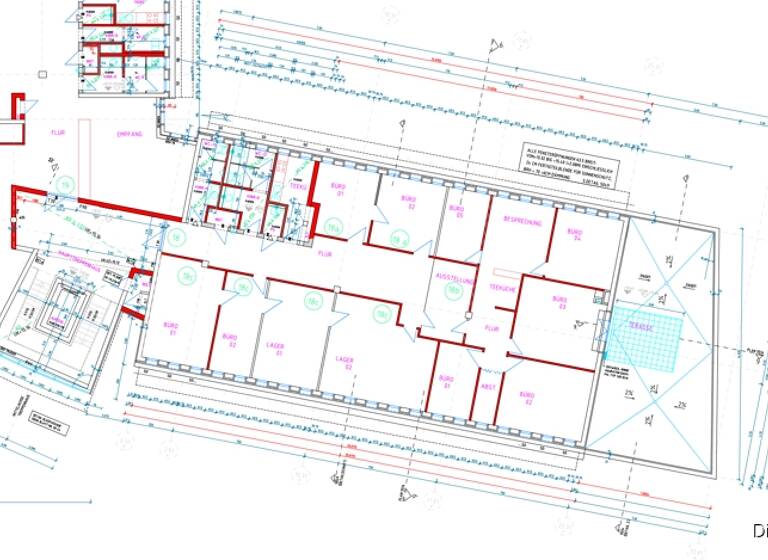 Bürogebäude zur Miete 12 € 12 Zimmer 290 m² Bürofläche Haslach Freiburg im Breisgau 79115