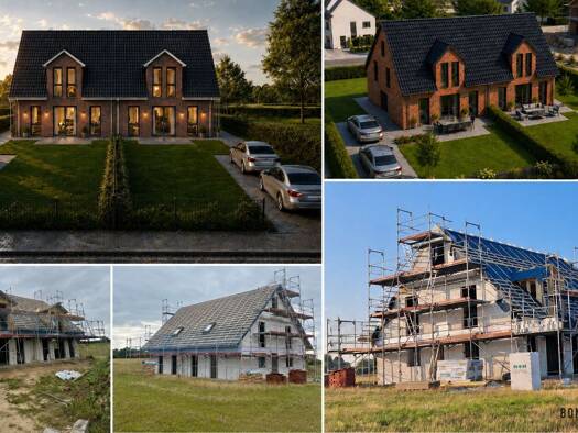 Doppelhaushälfte zum Kauf - Erstbezug 595.000 € 5 Zimmer 129 m² 350 m² Grundstück Neuschönberg Schönberg (Holstein) 24217