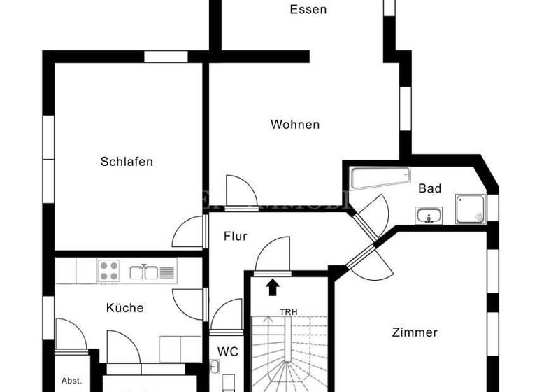 Wohnung zur Miete 1.850 € 3,5 Zimmer 115 m²<br/>Wohnfläche 1.<br/>Geschoss Degerloch Stuttgart 70597
