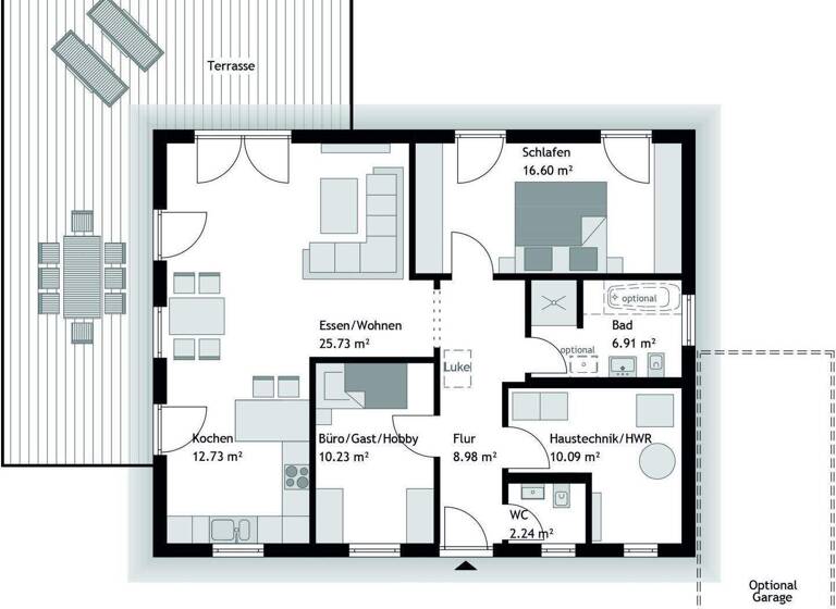 Bungalow zum Kauf 417.500 € 3 Zimmer 94 m² 469 m² Grundstück Obervellmar Vellmar 34246