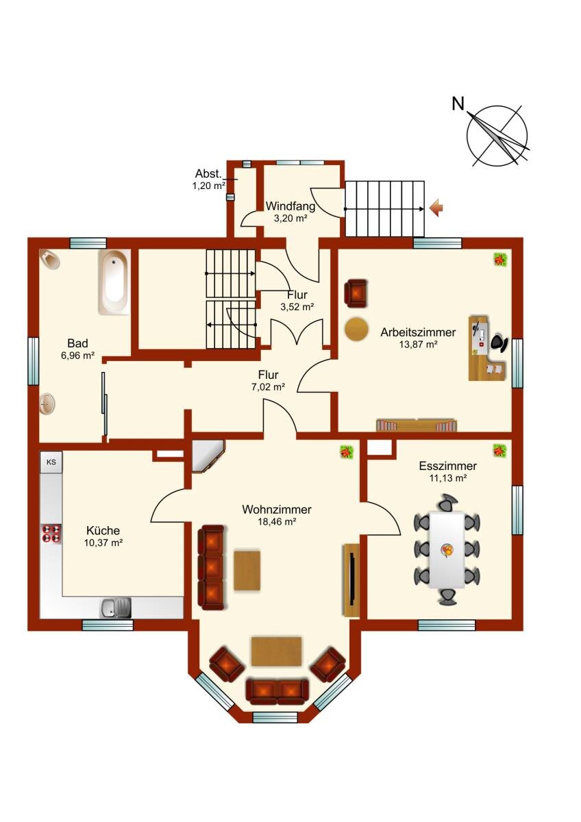 Einfamilienhaus zum Kauf 790.000 € 6 Zimmer 132 m²<br/>Wohnfläche 1.200 m²<br/>Grundstück Radebeul 01445