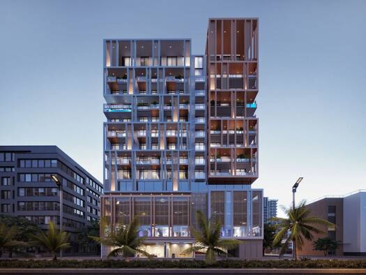 Penthouse zur Miete 2.900 € 2 Zimmer 125 m² 10. Geschoss frei ab sofort Al Shomous Street - Jumeirah Village Circle Dubai 00000