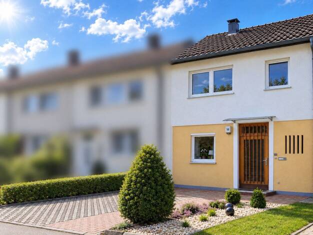Reihenmittelhaus zum Kauf provisionsfrei 250.000 € 4 Zimmer 75 m² 318 m² Grundstück Birken Bayreuth 95447