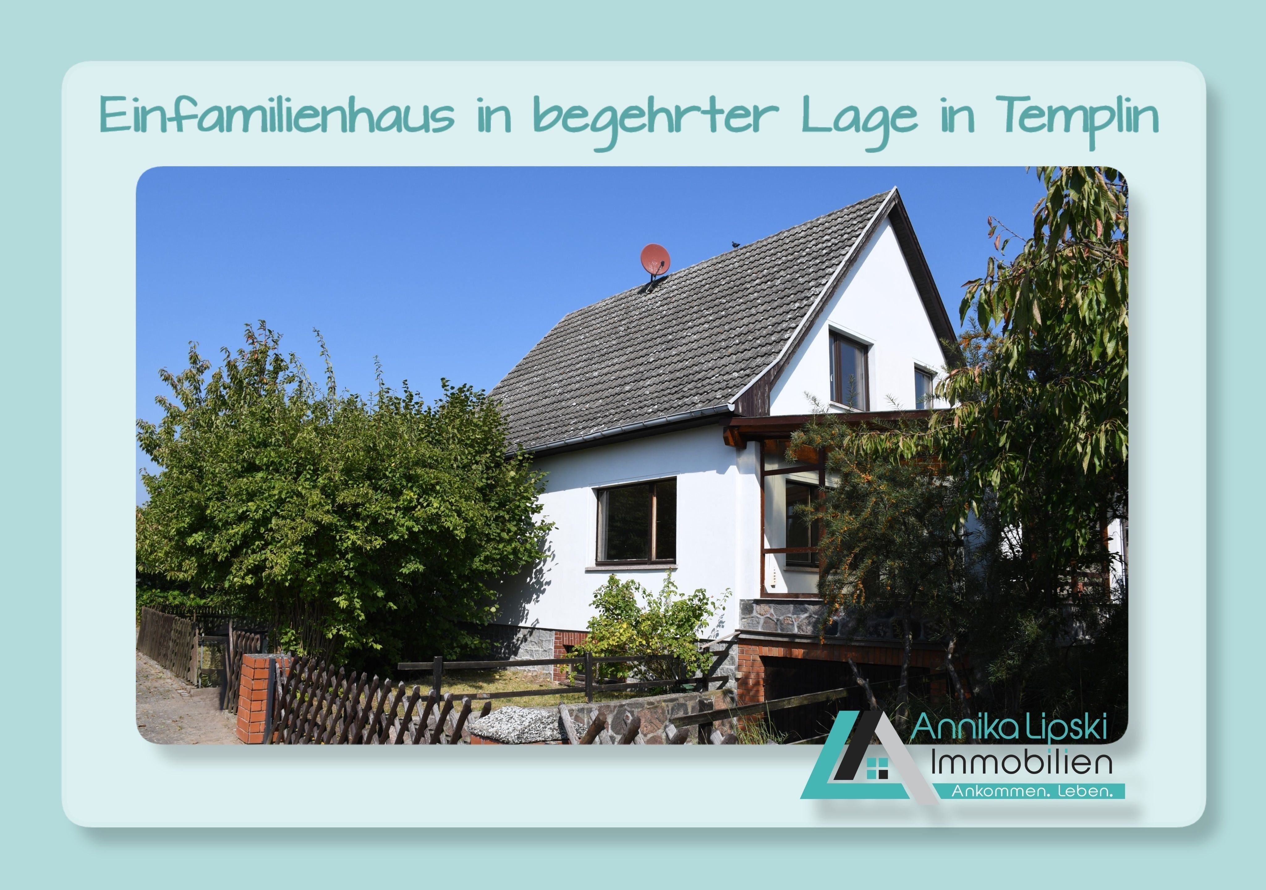 Einfamilienhaus zum Kauf 195.000 € 5 Zimmer 155,8 m²<br/>Wohnfläche 659 m²<br/>Grundstück ab sofort<br/>Verfügbarkeit Templin Templin 17268