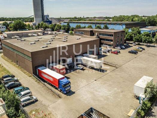 Lagerhalle zur Miete 5,95 € 1.450 m² Lagerfläche teilbar ab 1.450 m² Hüttenheim Duisburg 47259