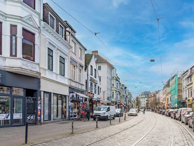 Wohnung zur Miete 450 € 1 Zimmer 9,5 m² frei ab sofort Steintor Bremen 28203