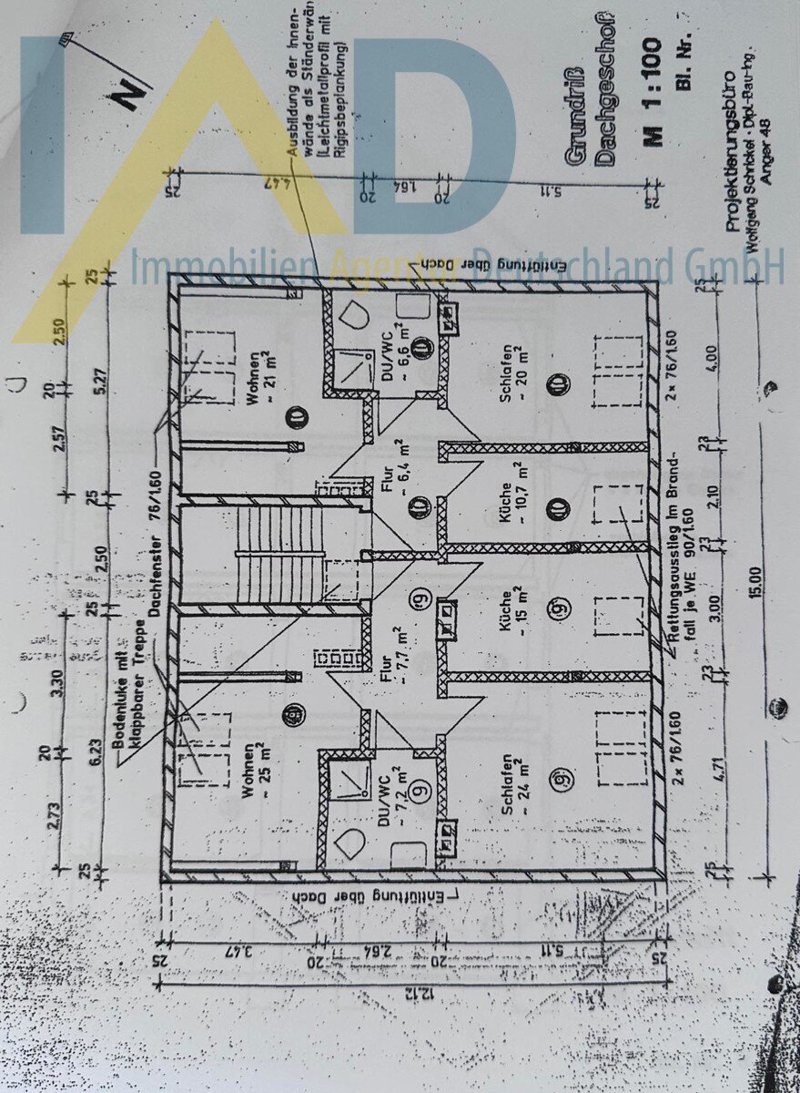 Wohnung zum Kauf 120.000 € 2 Zimmer 64 m²<br/>Wohnfläche 4.<br/>Geschoss Andreasvorstadt Erfurt 99089