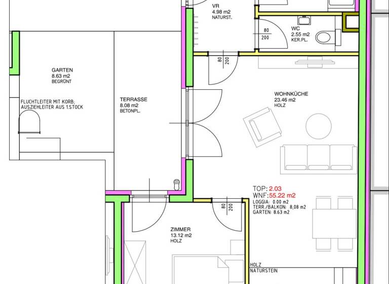 Büro zum Kauf 229.000 € 2 Zimmer Matznergasse Wien 1140