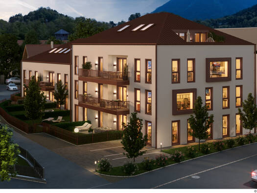 Wohnung zum Kauf - Erstbezug provisionsfrei 379.000 € 2 Zimmer 56 m² EG Bad Reichenhall 83435