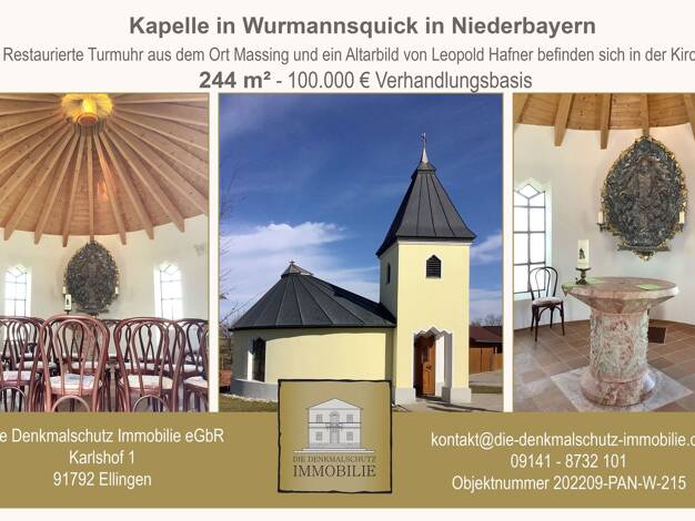 Haus zum Kauf 100.000 € 244 m² Grundstück Wurmannsquick Wurmannsquick 84329