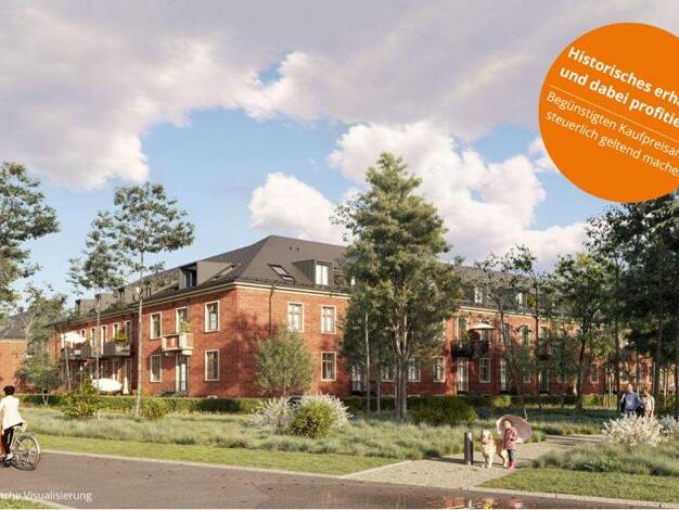 Wohnung zum Kauf - Neubau 473.000 € 2 Zimmer 57,7 m² EG Schwedische Allee 41 Krampnitz Potsdam 14476