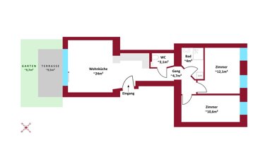 Wohnung zum Kauf 366.000 € 3 Zimmer 57,5 m² Wien 1160