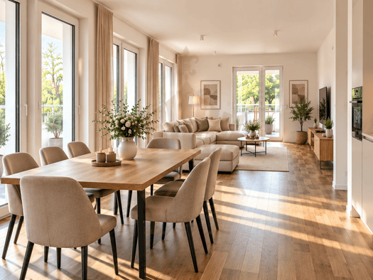 Wohnung zur Miete 1.450 € 3 Zimmer 117,4 m² 1. Geschoss Bernau Bernau 16321