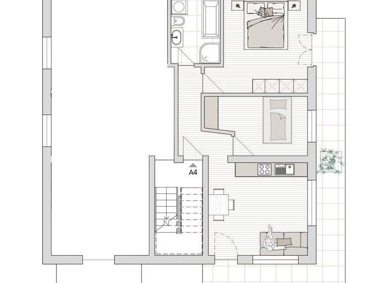 Wohnung zum Kauf 295.000 € 3 Zimmer 55,4 m² 1. Geschoss Pfeffersbergerstraße 10/A Brixen 39042