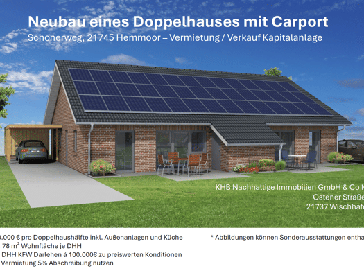 Mehrfamilienhaus zum Kauf als Kapitalanlage geeignet 680.000 € 3 Zimmer 77,6 m² Schieferweg 5 Basbeck Hemmoor 21745