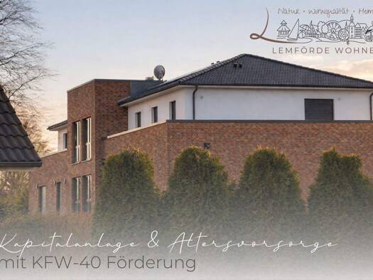 Wohnung zum Kauf - Erstbezug 349.000 € 3 Zimmer 90,4 m² 1. Geschoss frei ab 01.04.2026 Lemförde 49448