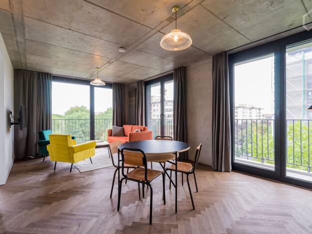 Wohnung zur Miete Wohnen auf Zeit 2.450 € 3 Zimmer 64 m² frei ab sofort Gesundbrunnen Berlin 13355