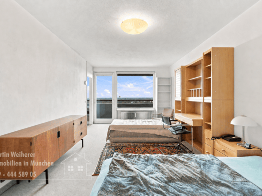 Wohnung zum Kauf 225.000 € 1 Zimmer 36 m² 13. Geschoss Drygalski-Allee 118 Thalk.Obersendl.-Forsten-Fürstenr.-Solln München 81477