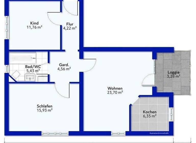 Wohnung zum Kauf 369.000 € 3 Zimmer 71 m² Markt Schwaben 85570