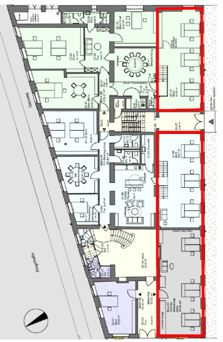 Bürofläche zur Miete provisionsfrei 11 € 186 m²<br/>Bürofläche ab 186 m²<br/>Teilbarkeit Kettwig Essen 45219