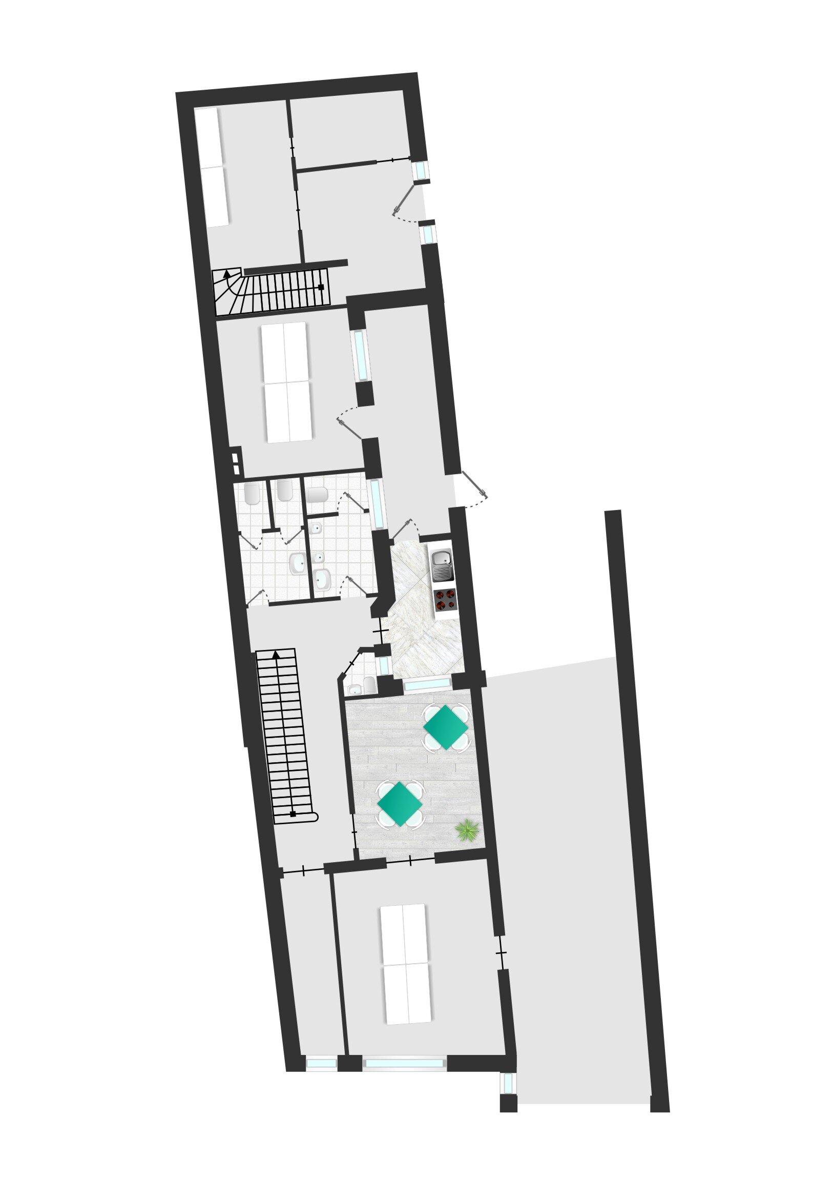 Mehrfamilienhaus zum Kauf 689.000 € 22 Zimmer 427,9 m²<br/>Wohnfläche 314 m²<br/>Grundstück Rheydt Mönchengladbach 41236