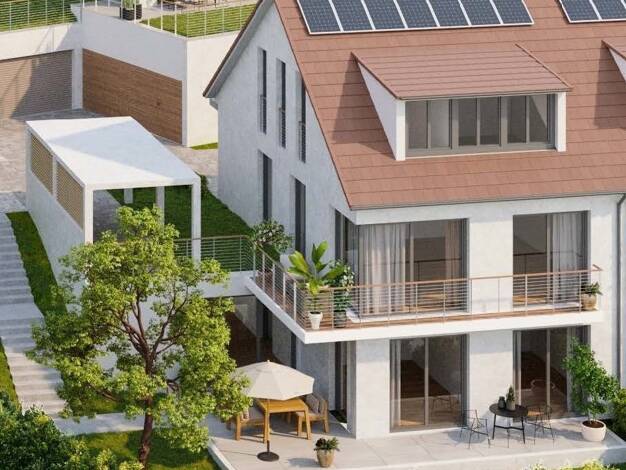 Doppelhaushälfte zum Kauf - Erstbezug provisionsfrei 1.490.000 € 6 Zimmer 182 m² 250 m² Grundstück Herrsching Herrsching am Ammersee 82211