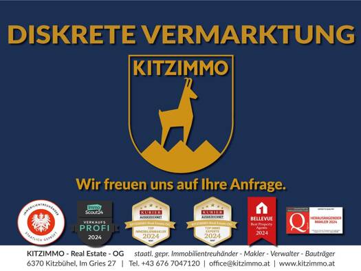 Villa zum Kauf - Erstbezug 8 Zimmer 628,6 m² 1.145 m² Grundstück Kitzbühel 6370