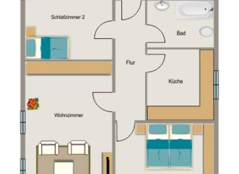 Wohnung zur Miete 436 € 3,5 Zimmer 71 m² 1. Geschoss frei ab 01.05.2026 Reuterstraße 3 Obermarxloh Duisburg 47166