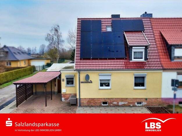Doppelhaushälfte zum Kauf 148.000 € 3 Zimmer 104 m² 673 m² Grundstück Nachterstedt 06469
