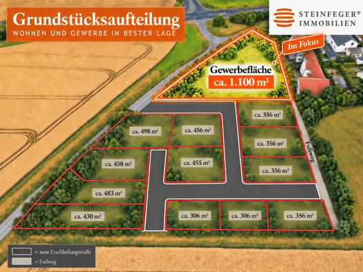 Gewerbegrundstück zum Kauf 330.000 € 1.100 m² Grundstück Rockenberg Rockenberg 35519