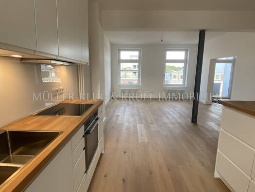 Wohnung zum Kauf 599.000 € 3 Zimmer 70 m² 4. Geschoss Barmbeker Straße 187 Winterhude Hamburg 22299