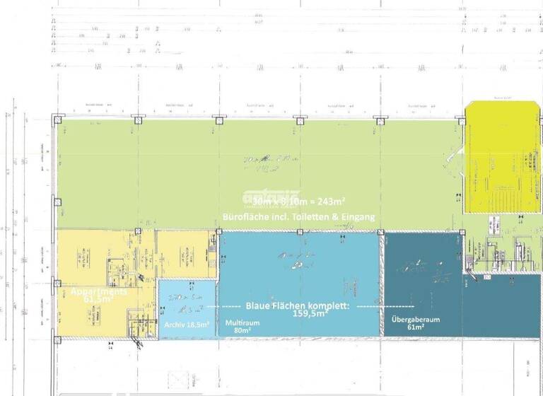 Bürofläche zur Miete 245 m² Bürofläche teilbar ab 245 m² Kerspleben Erfurt 99098