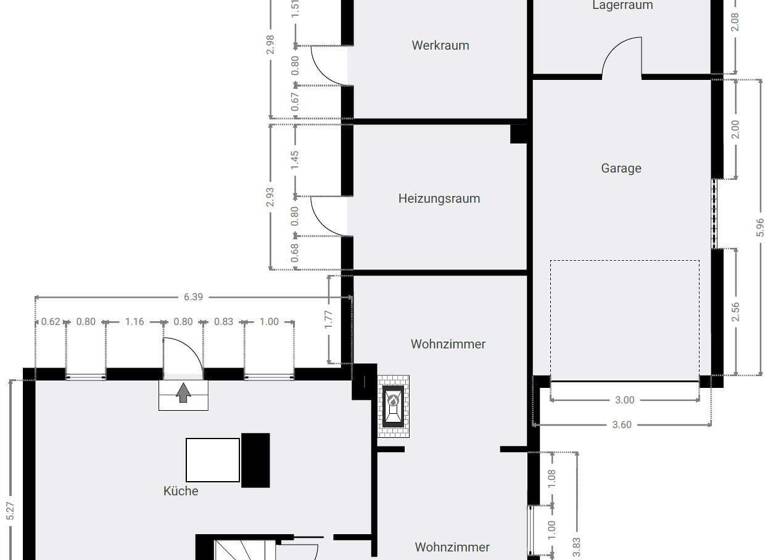 Einfamilienhaus zum Kauf 195.000 € 7 Zimmer 158 m² 557 m² Grundstück Zwergen Liebenau 34396