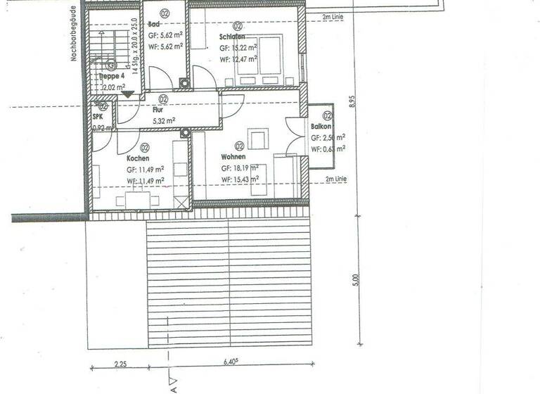 Wohnung zum Kauf 275.000 € 2 Zimmer 55 m² 1. Geschoss Karlsfeld 85757