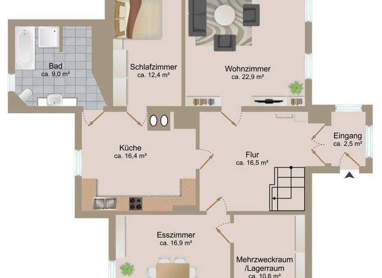 Mehrfamilienhaus zum Kauf 365.000 € 13 Zimmer 330 m² 1.440 m² Grundstück frei ab sofort Köckern Sandersdorf / Köckern 06794
