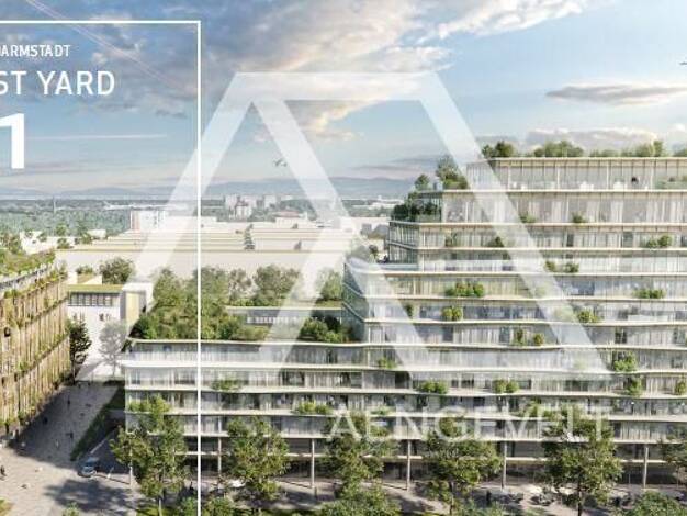 Bürogebäude zur Miete - Erstbezug provisionsfrei 20.724 m² Bürofläche teilbar ab 447 m² Darmstadt Darmstadt 64295