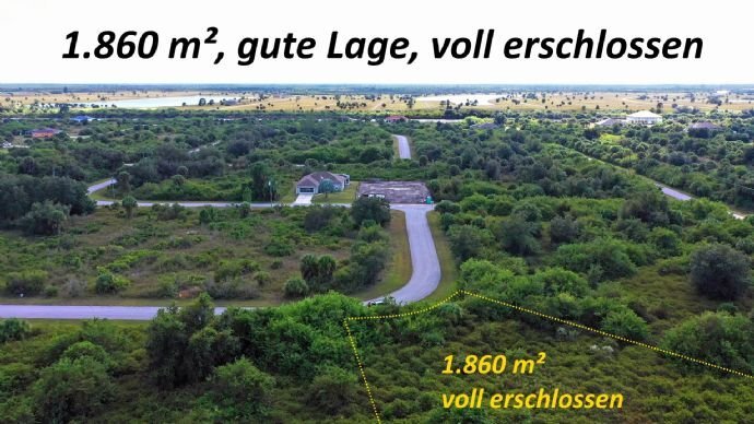 Grundstück zum Kauf provisionsfrei 78.120 € 1.860 m²<br/>Grundstück vorhanden<br/>Baugenehmigung L Angel L13458 WS South Gulf Cove 33947