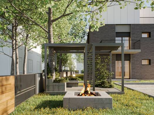 Terrassenwohnung zum Kauf - Erstbezug provisionsfrei 445.900 € 3 Zimmer 83,8 m² EG frei ab 01.06.2026 Wedel 22880