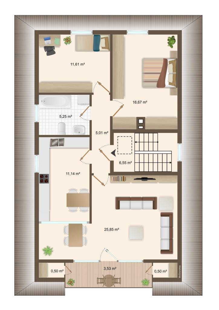 Wohnung zur Miete 600 € 3 Zimmer 79 m²<br/>Wohnfläche Wildeshausen 27793