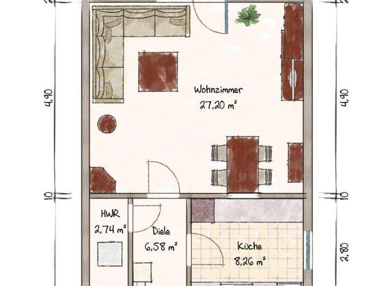 Doppelhaushälfte zum Kauf 229.000 € 3 Zimmer 93 m² 366 m² Grundstück Buchheim Bad Lausick 04651