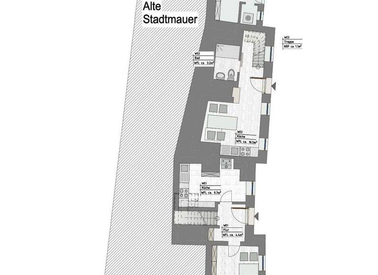 Mehrfamilienhaus zum Kauf 630.000 € 4 Zimmer 103,6 m² 134 m² Grundstück Altstadt Lüneburg 21335