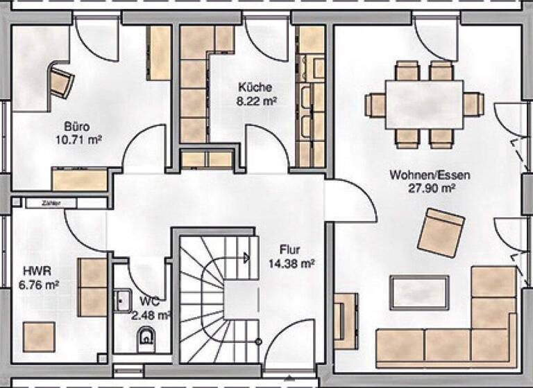 Haus zum Kauf provisionsfrei 422.000 € 5 Zimmer 126 m² 400 m² Grundstück Frontenhausen 84160