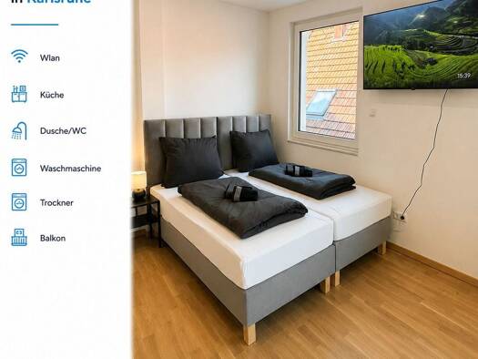 Studio zur Miete auf Zeit 1.999 € 1 Zimmer 40 m² frei ab sofort Neureuter Hauptstraße Neureut Neureut 76149